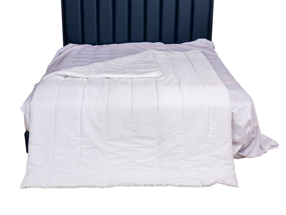 ผ้าห่ม microfibre Seersucker